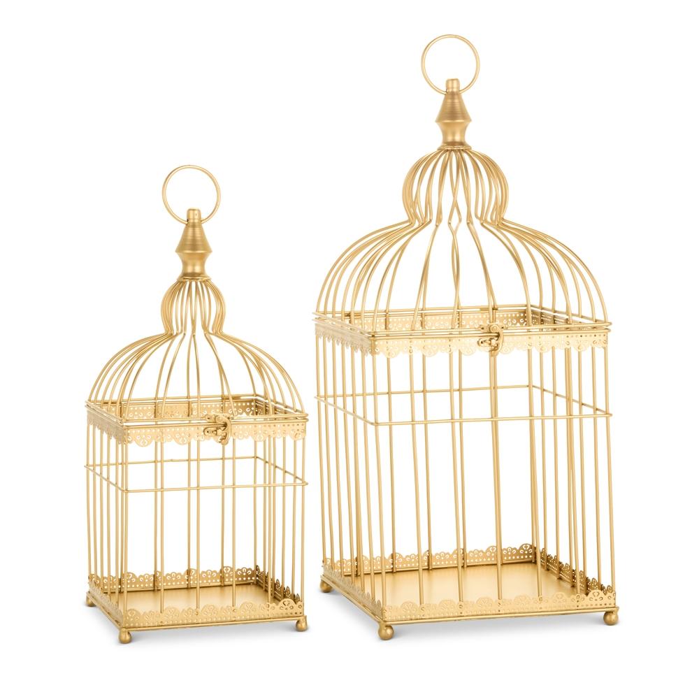 RAZ Imports 21.5" Bow Birdcage Lantern
