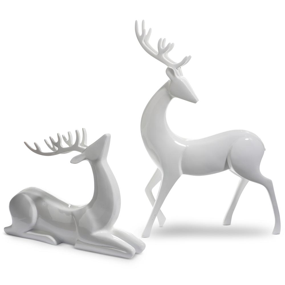 RAZ Imports 21.5" White Deer
