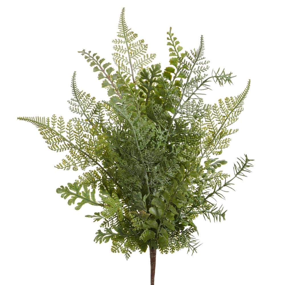 RAZ Imports 21" Dusty Green Fern Bush
