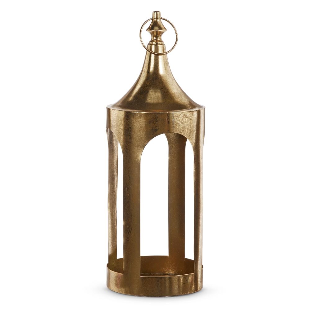 RAZ Imports 21" Gold Lantern