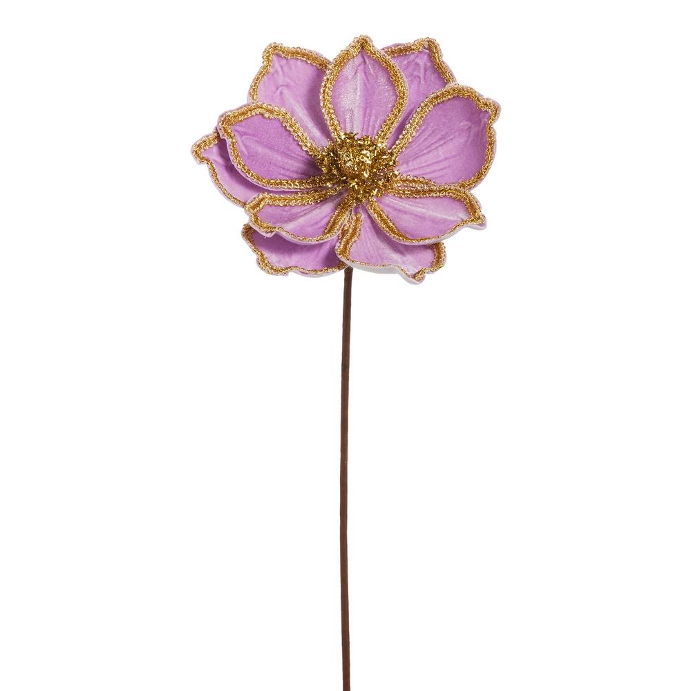RAZ Imports 21" Periwinkle Magnolia Stem