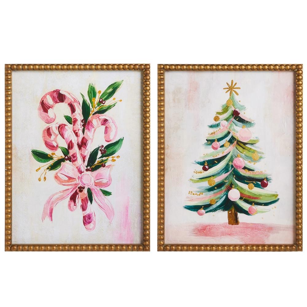 RAZ Imports 21" Sugar and Spice Holiday Wall Art