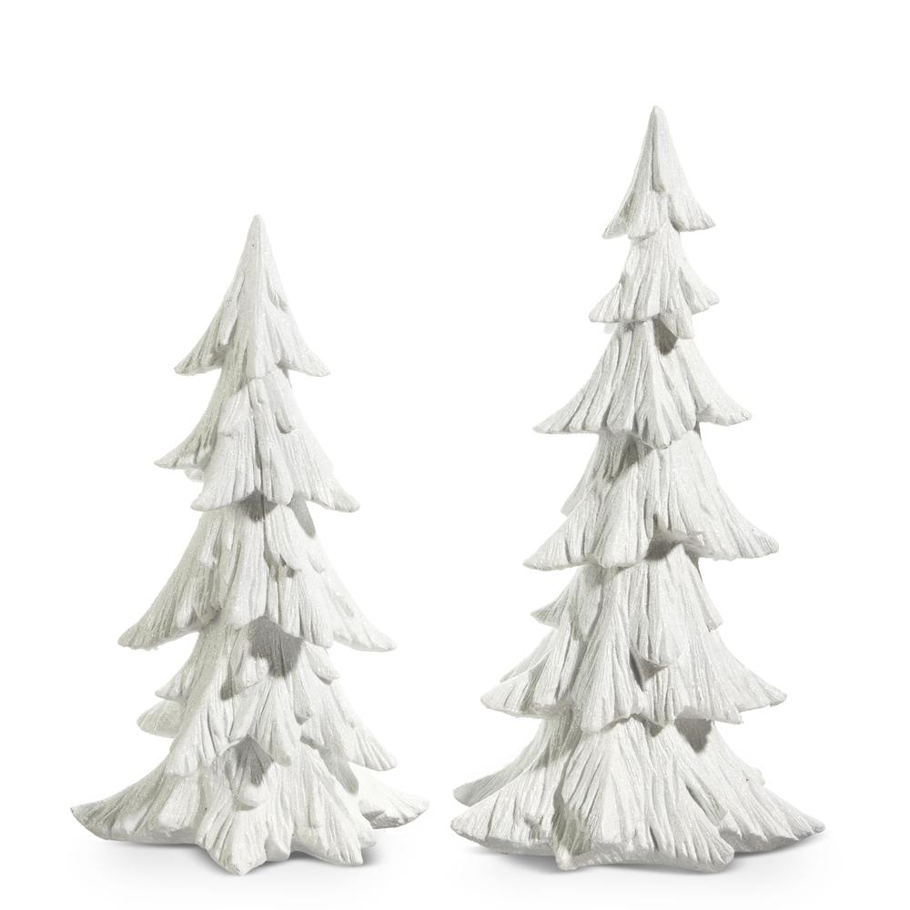 RAZ Imports 21" White Carved Trees