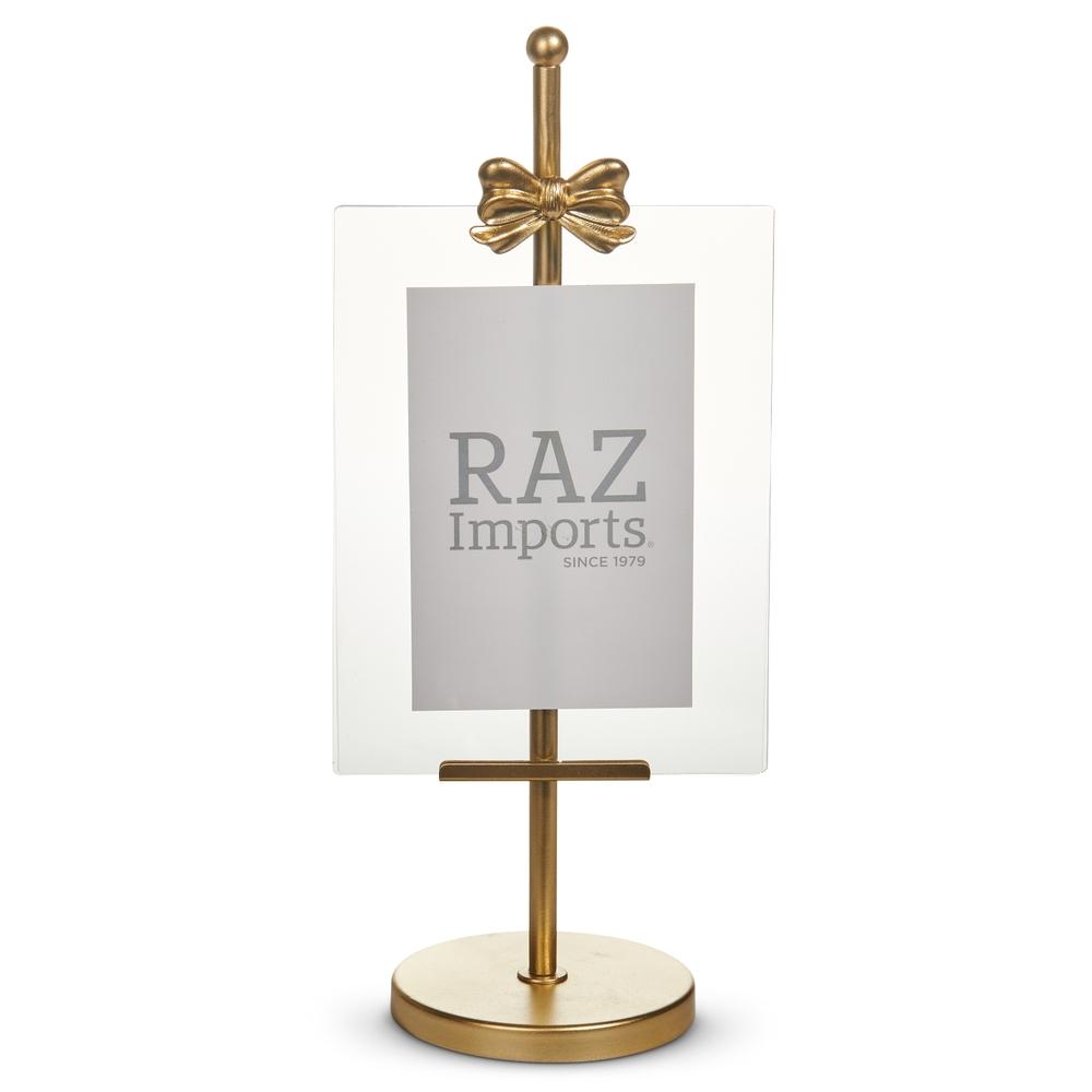 RAZ Imports 22.25" Bow Picture Easel