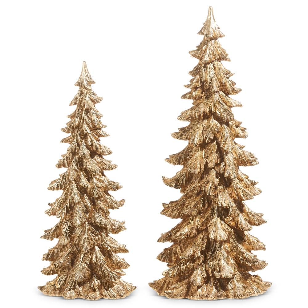 RAZ Imports 22.25" Gold Trees