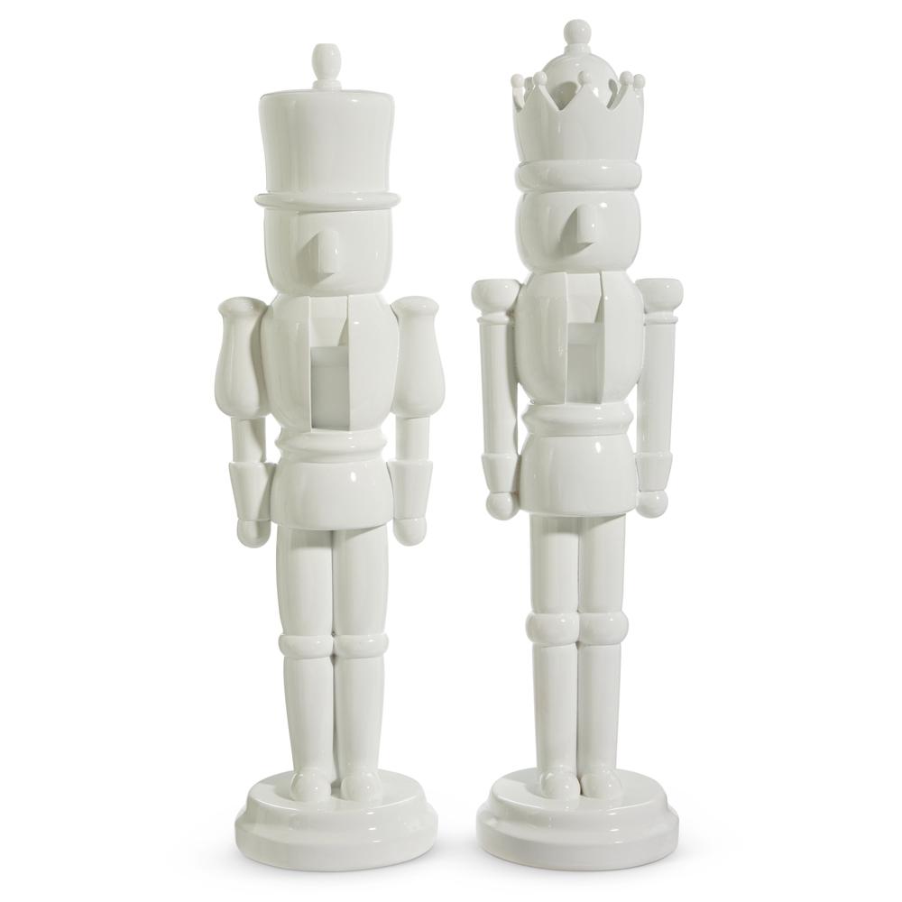 RAZ Imports 22.5" White Nutcracker