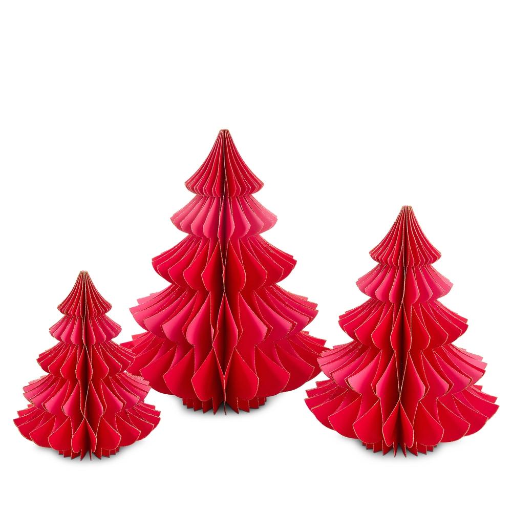 RAZ Imports 22" Dual Color Retro Honeycomb Trees