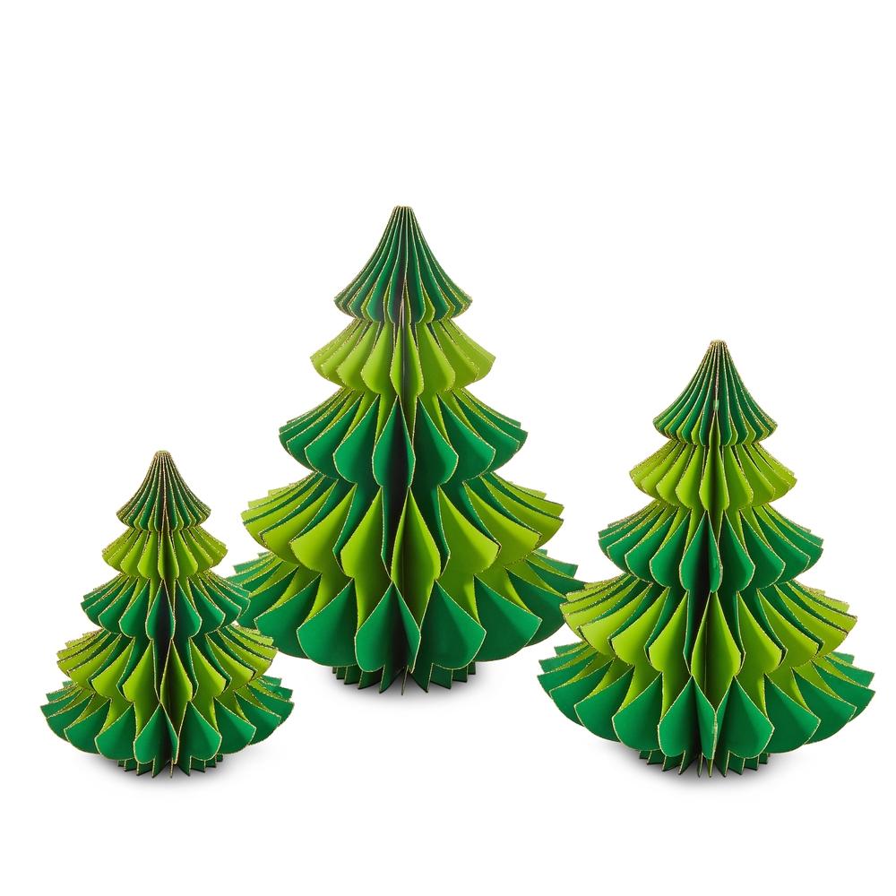 RAZ Imports 22" Dual Color Retro Honeycomb Trees