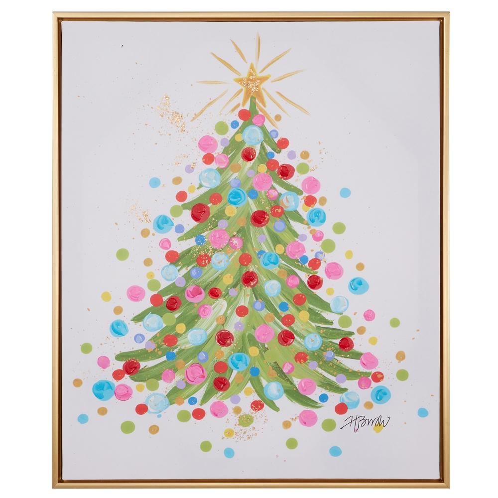 RAZ Imports 23.5" Confetti Tree Framed Wall Art