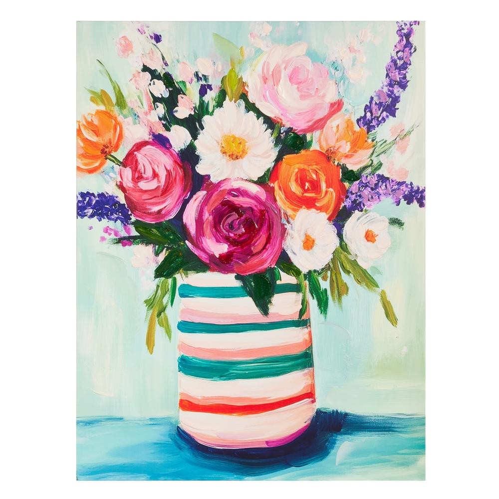 RAZ Imports 23.5" Spring Bouquet Wall Art