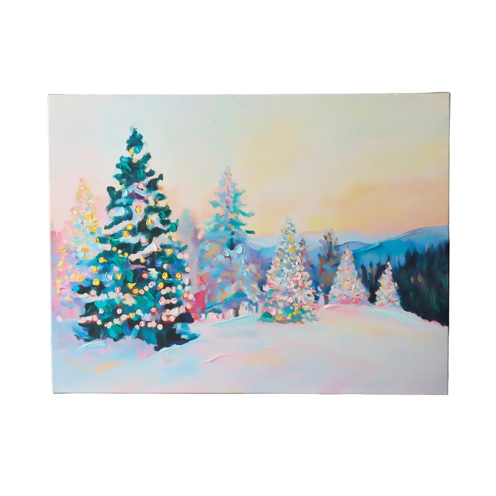 RAZ Imports 23.75" Pastel Forest Wall Art