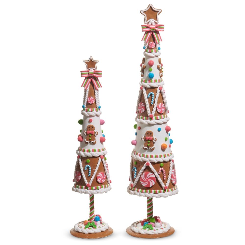 RAZ Imports 23" Gingerbread Trees