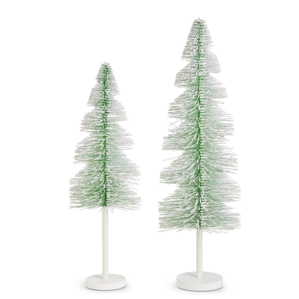 RAZ Imports 24.5" Flocked Spiral Sisal Tree