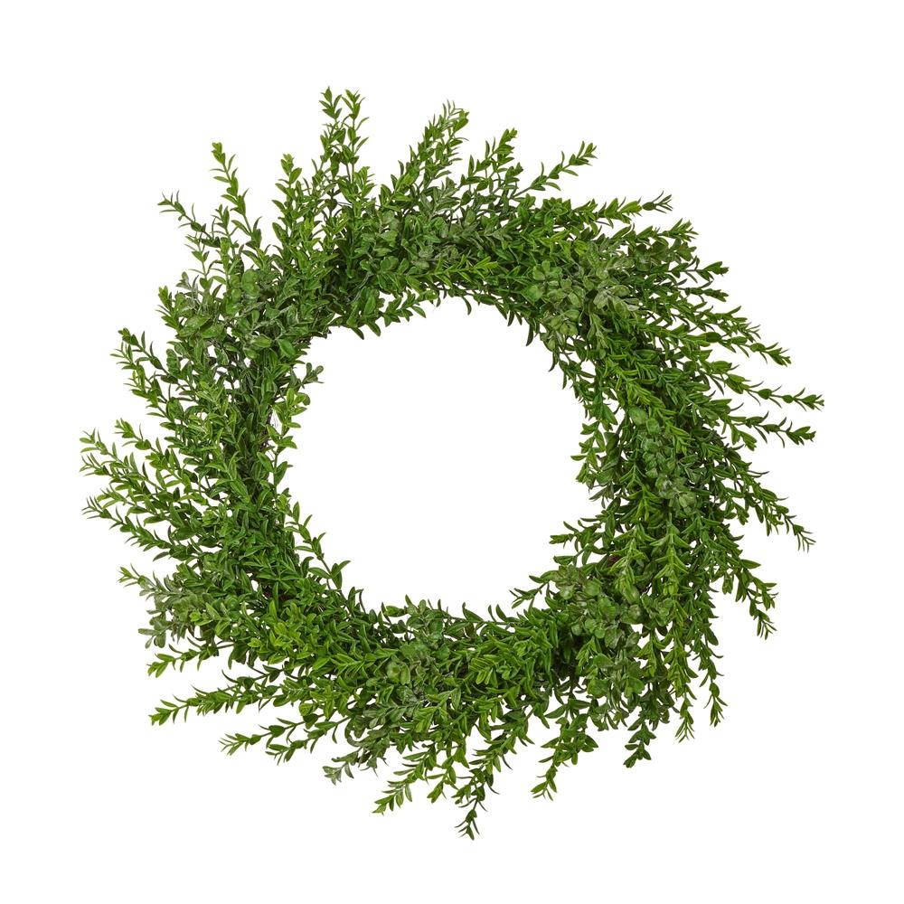 RAZ Imports 24" Boxwood Wreath