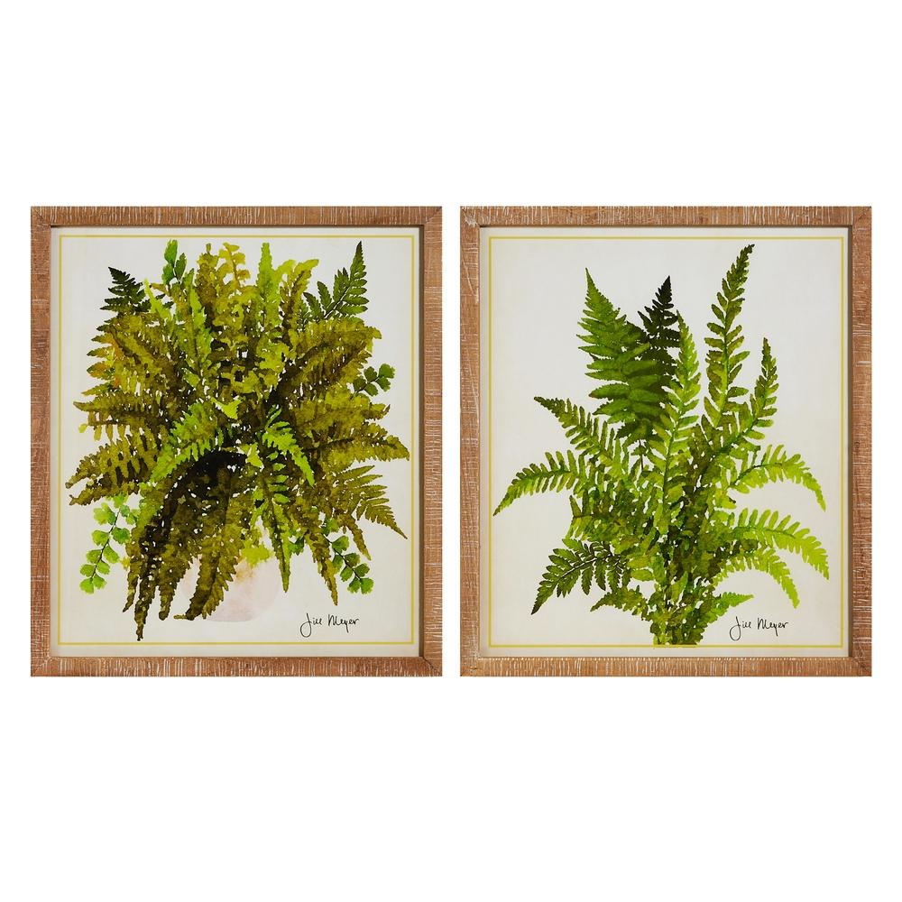 RAZ Imports 24" Farmhouse Fern Framed Wall Art