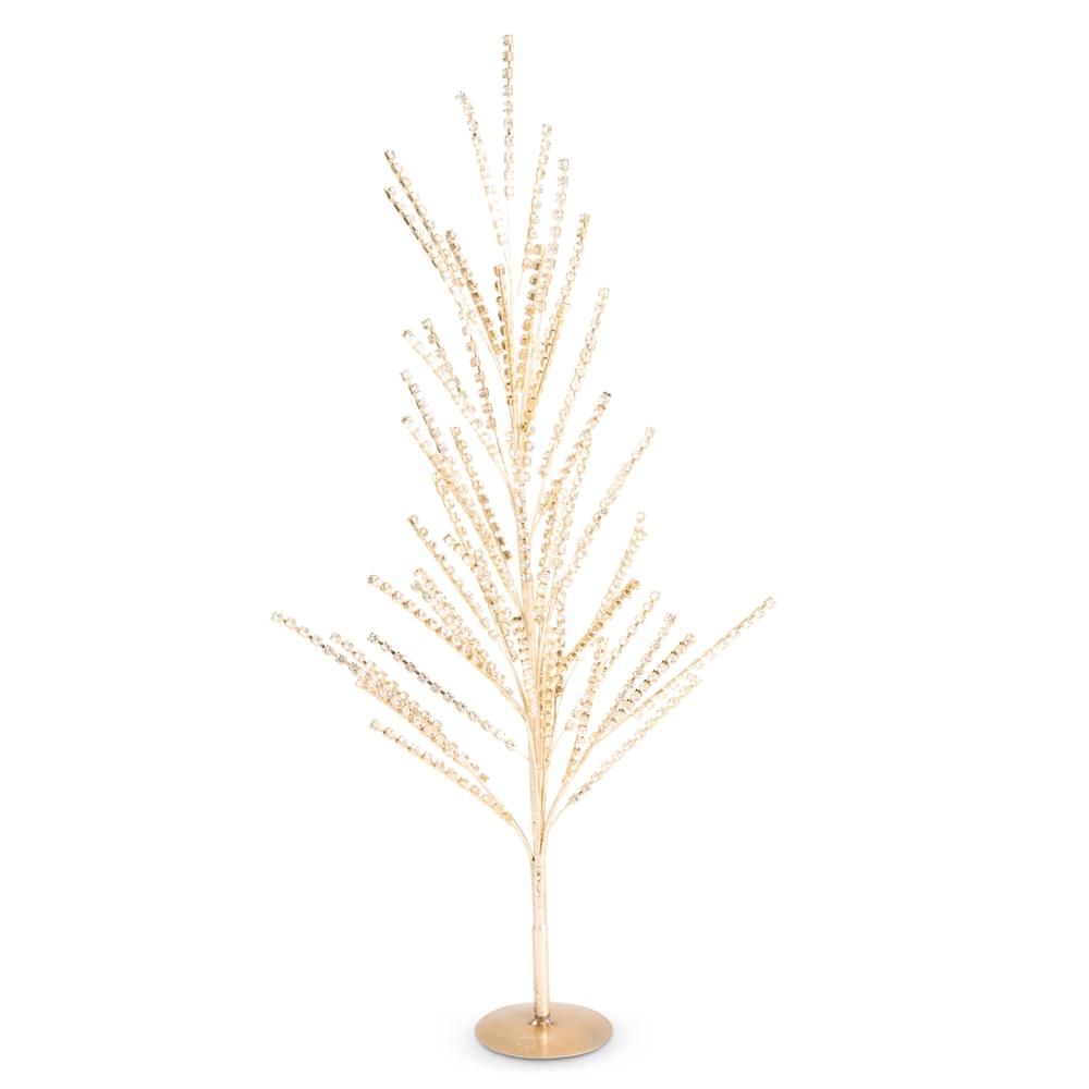 RAZ Imports 24" Gold Rhinestone Tree