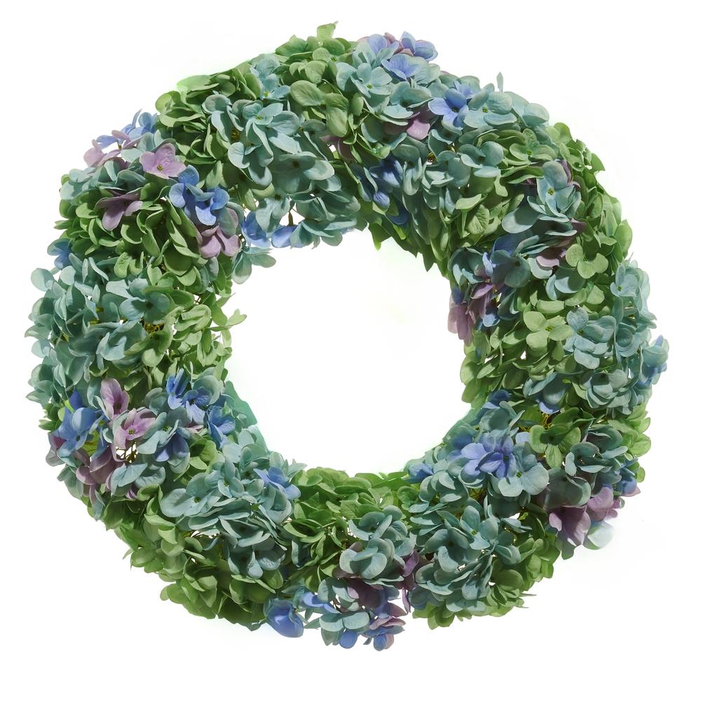 RAZ Imports 24" Hydrangea Wreath