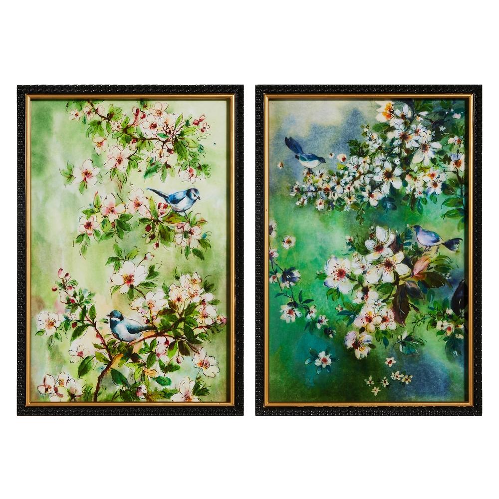 RAZ Imports 24" Perched Companions Framed Wall Art