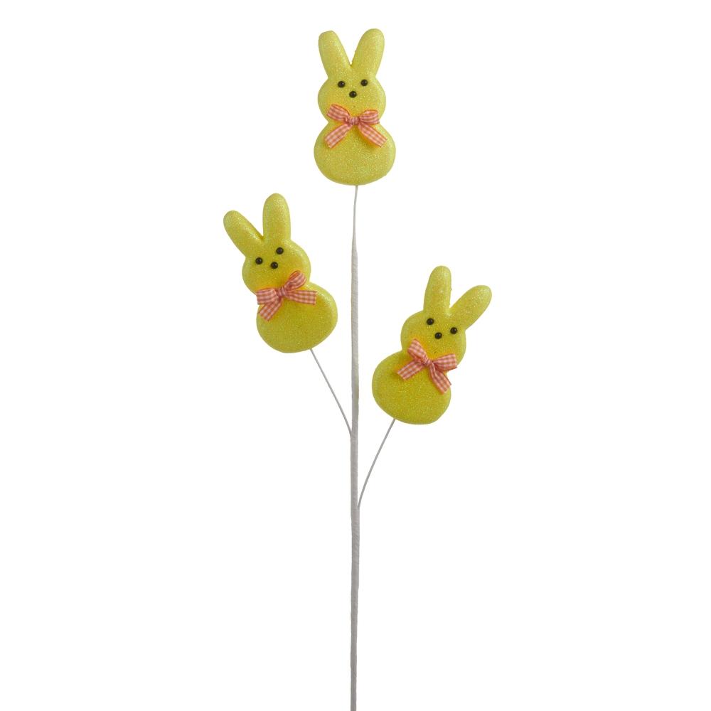 RAZ Imports 24" Yellow Easter Bunny Spray