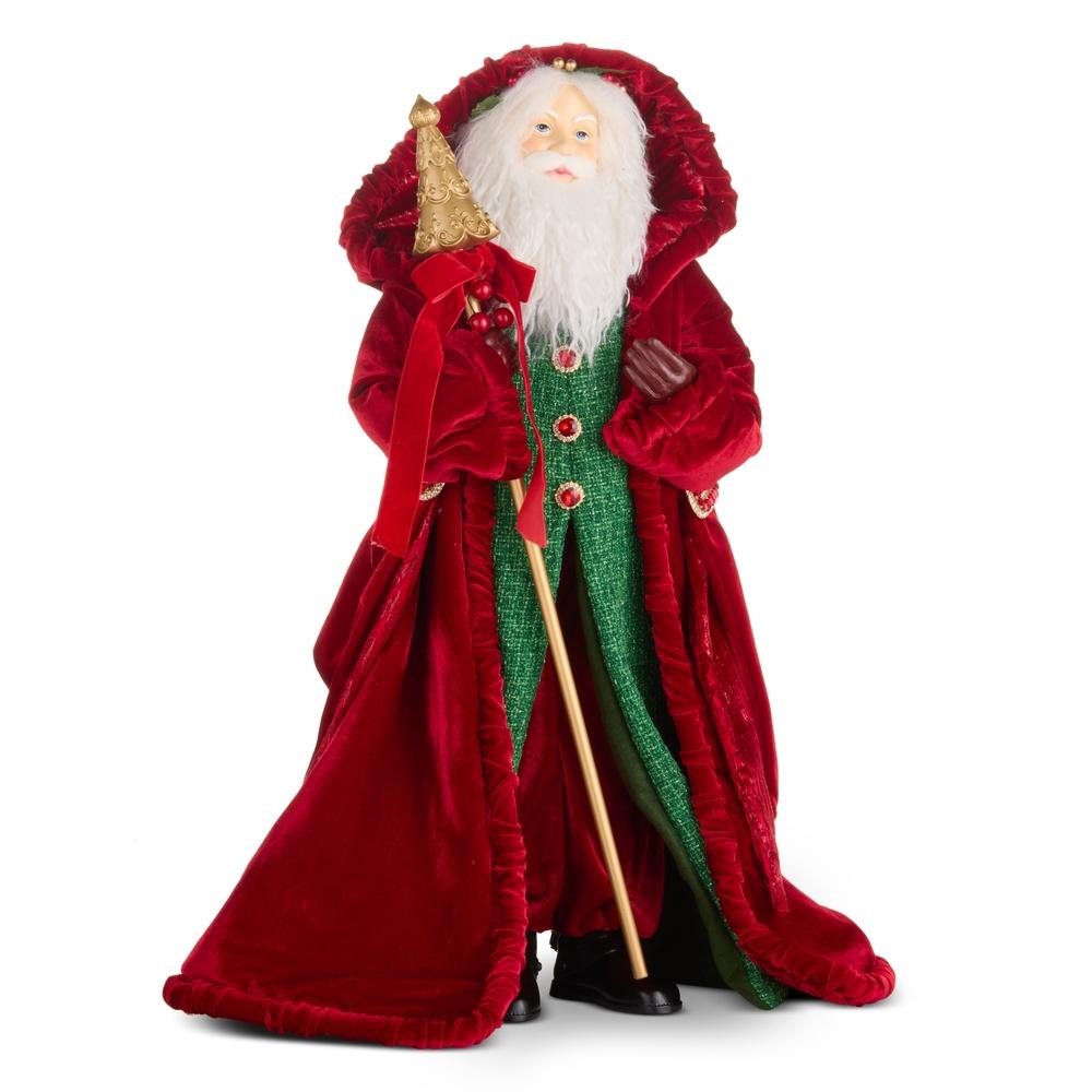 RAZ Imports 25.5" Enchanted Forest Santa