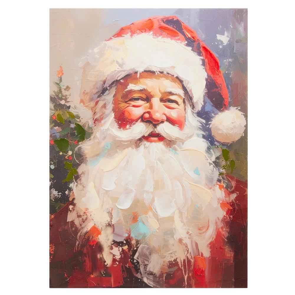 RAZ Imports 25.5" Kris Kringle's Portrait Wall Art