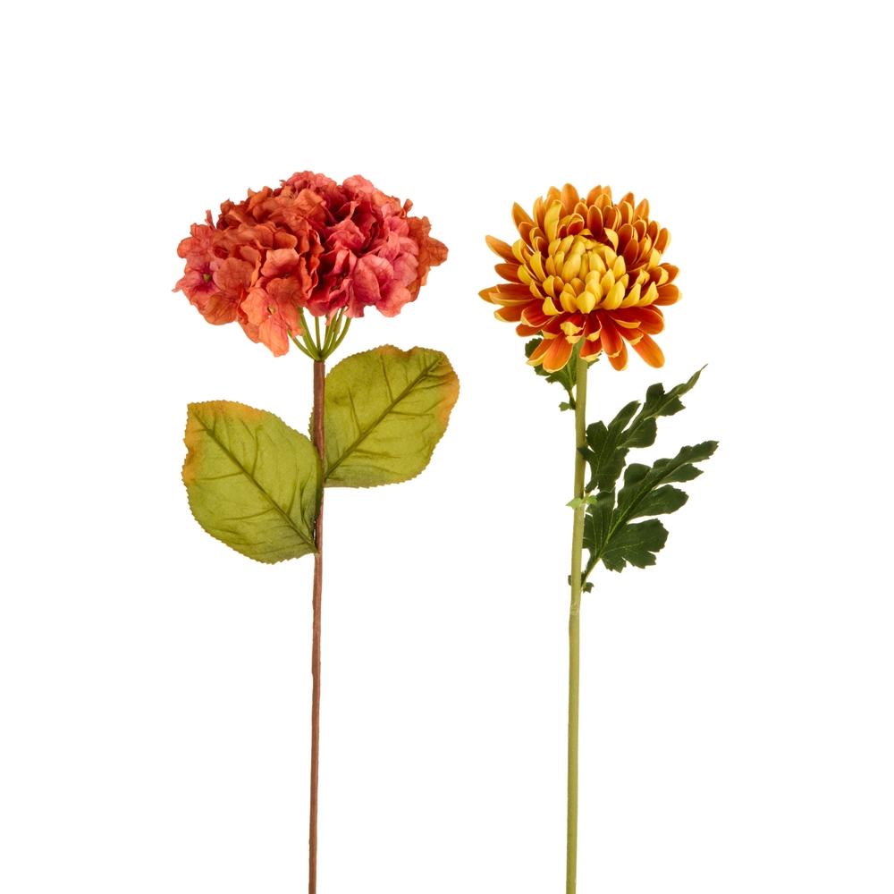 RAZ Imports 25.5" Pink Hydrangea Stem