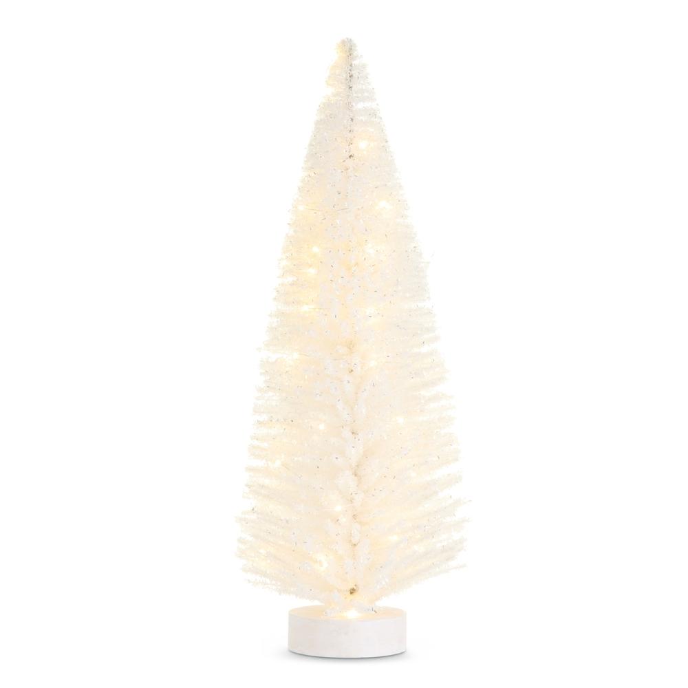 RAZ Imports 25.5" Snowy Iced Sisal Tree