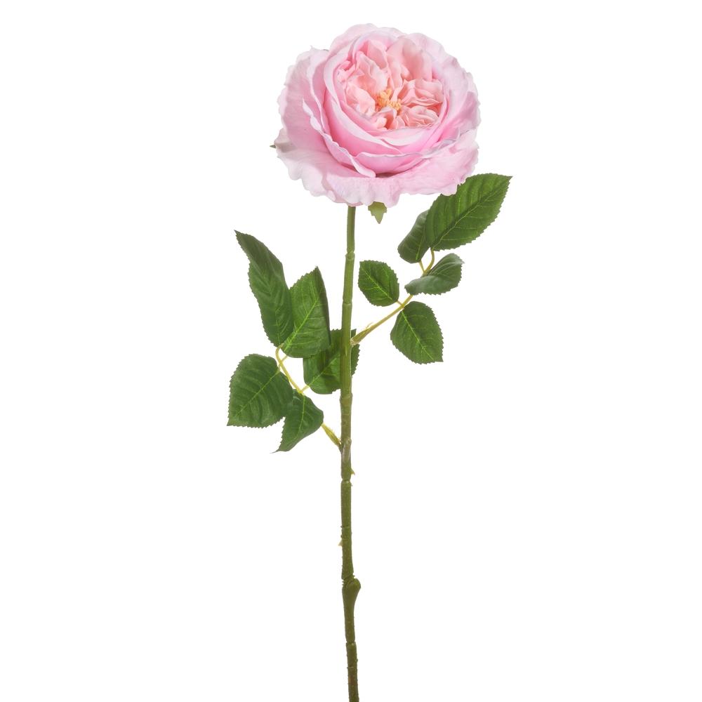 RAZ Imports 25" Real Touch Pink Rose Spray