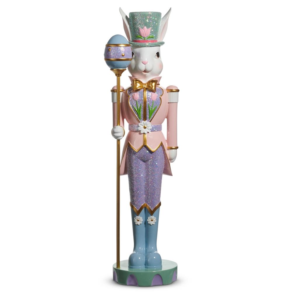 RAZ Imports 26" Pastel Easter Bunny Nutcracker