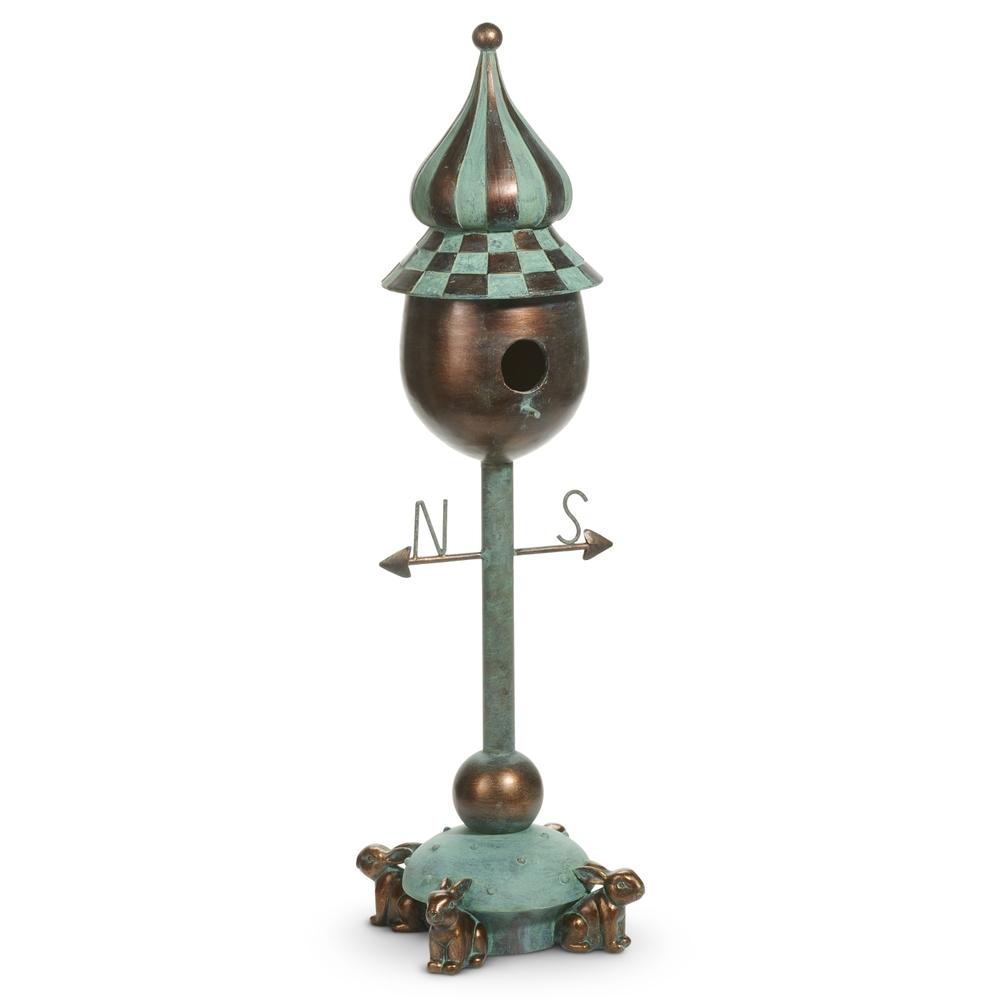 RAZ Imports 27.5" Checkerboard Bird House