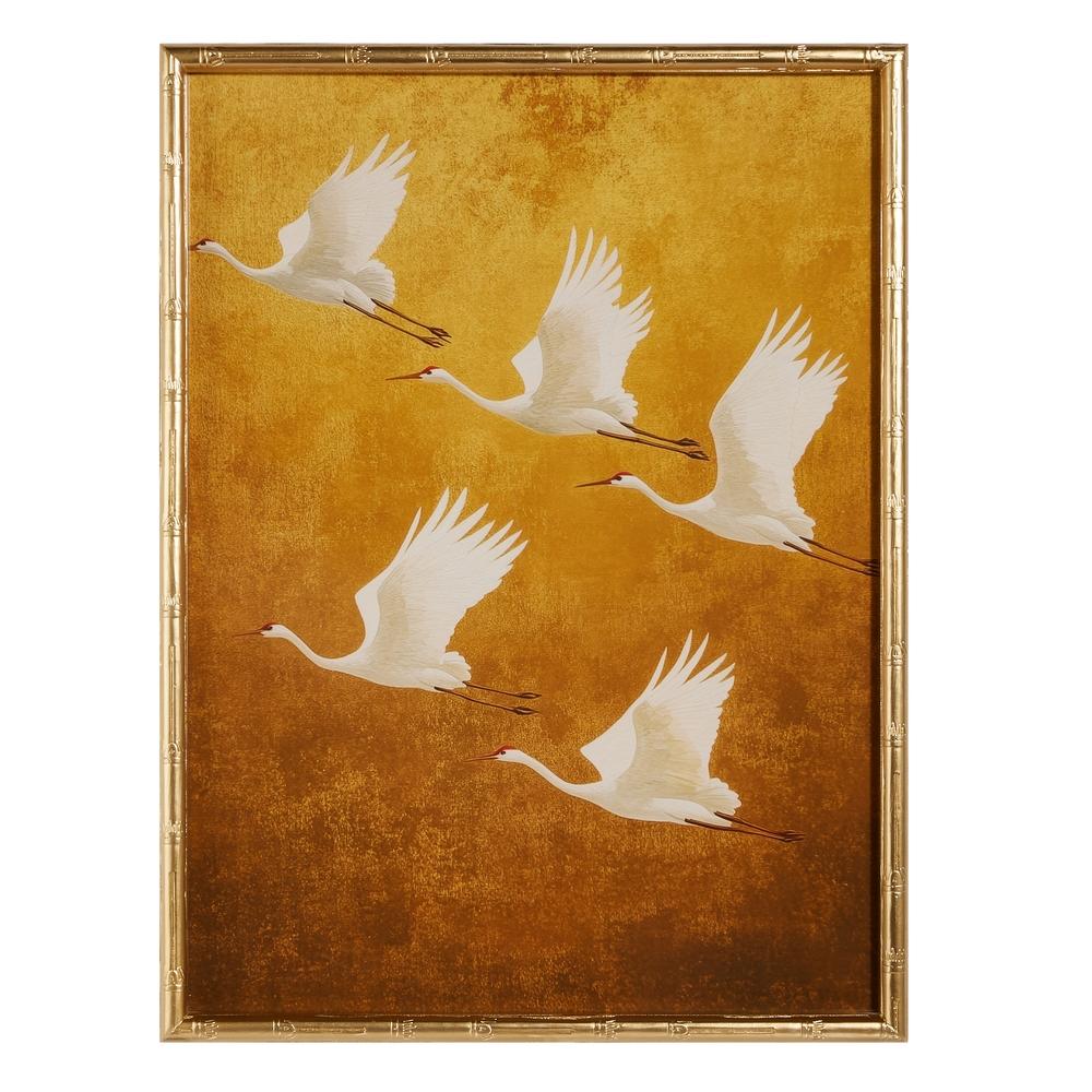 RAZ Imports 27.75" Flight of the Egrets Wall Art