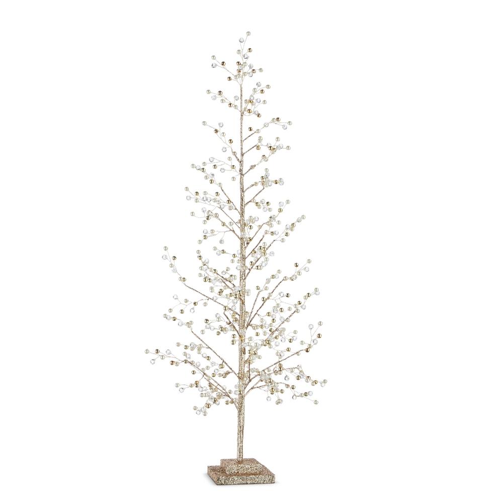 RAZ Imports 28" Crystal Champagne Tree