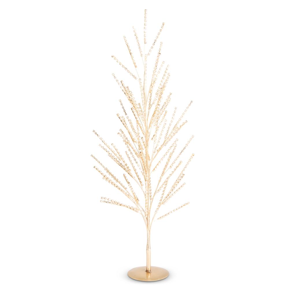 RAZ Imports 28" Gold Rhinestone Tree