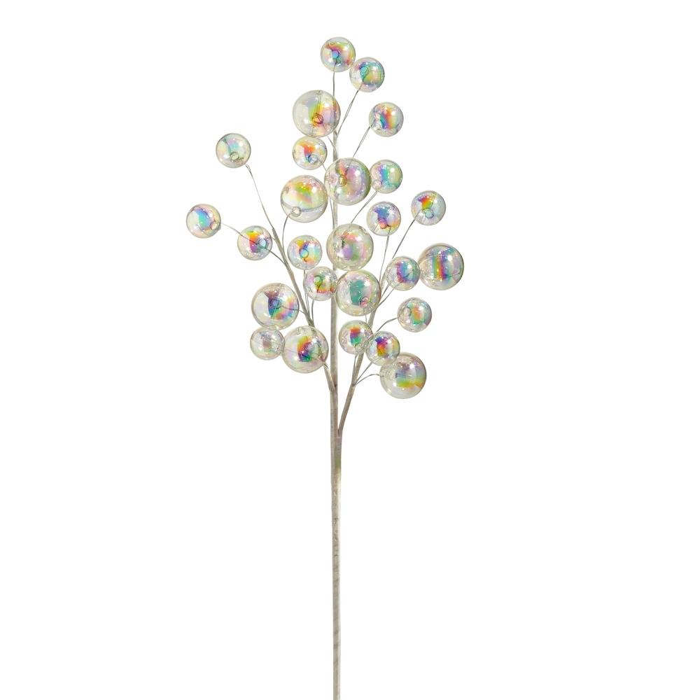 RAZ Imports 28" Iridescent Ball Spray