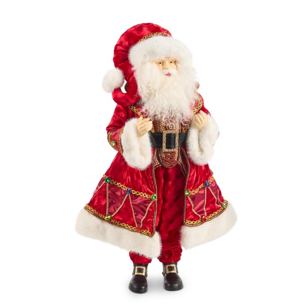 RAZ Imports 28" Jeweled Santa