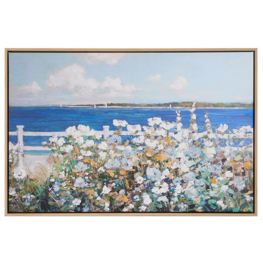 RAZ Imports 29.25" Seaside View Textured Wall Art