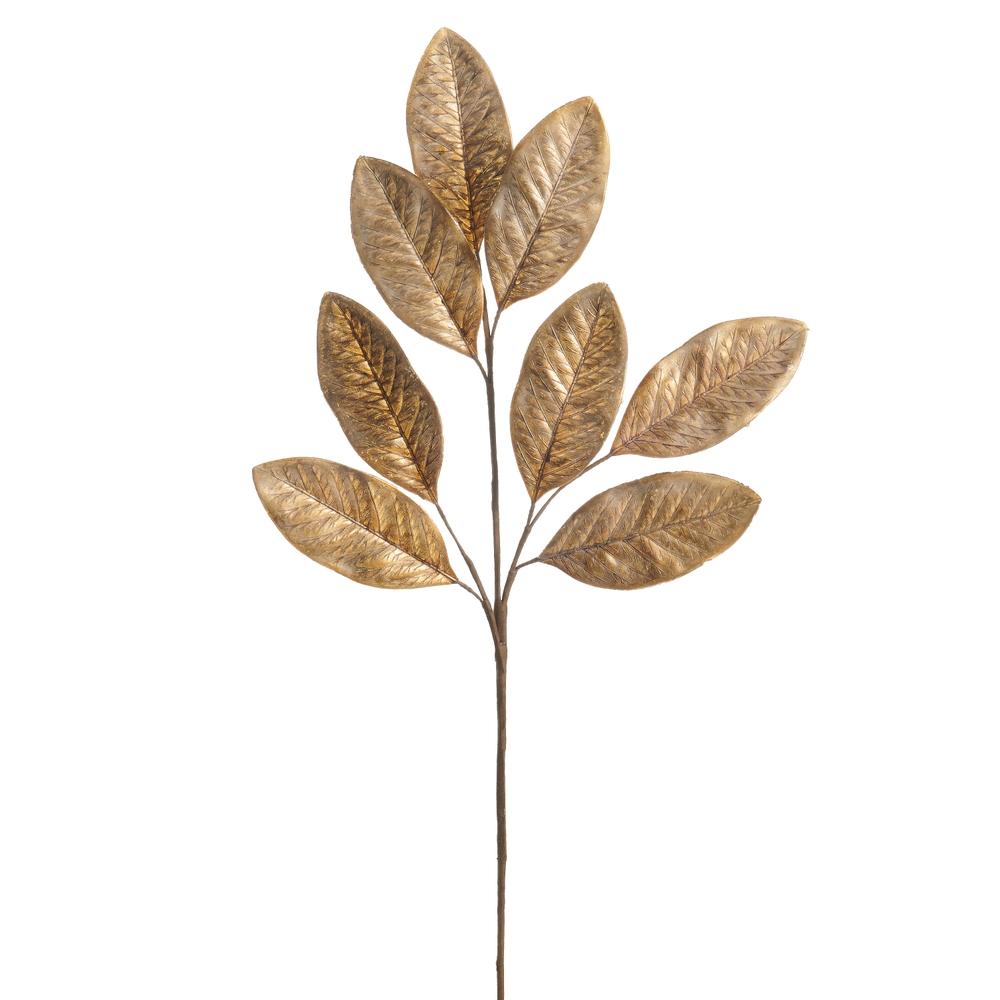 RAZ Imports 29" Gold Leaf Spray