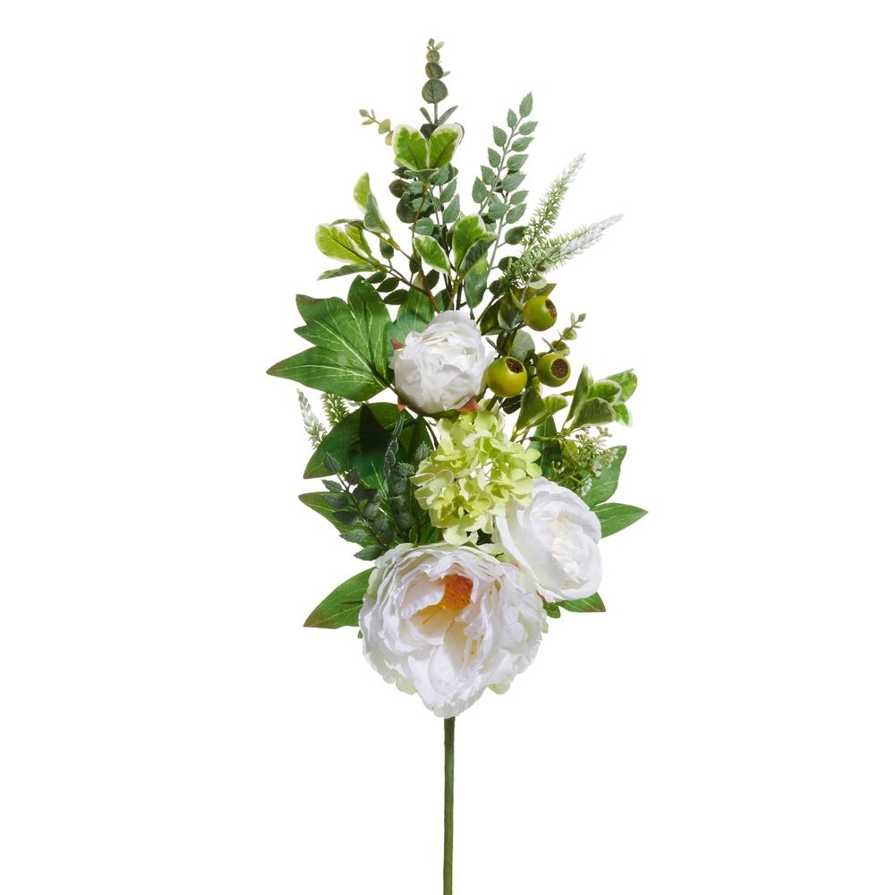 RAZ Imports 29" Mixed White Floral Spray