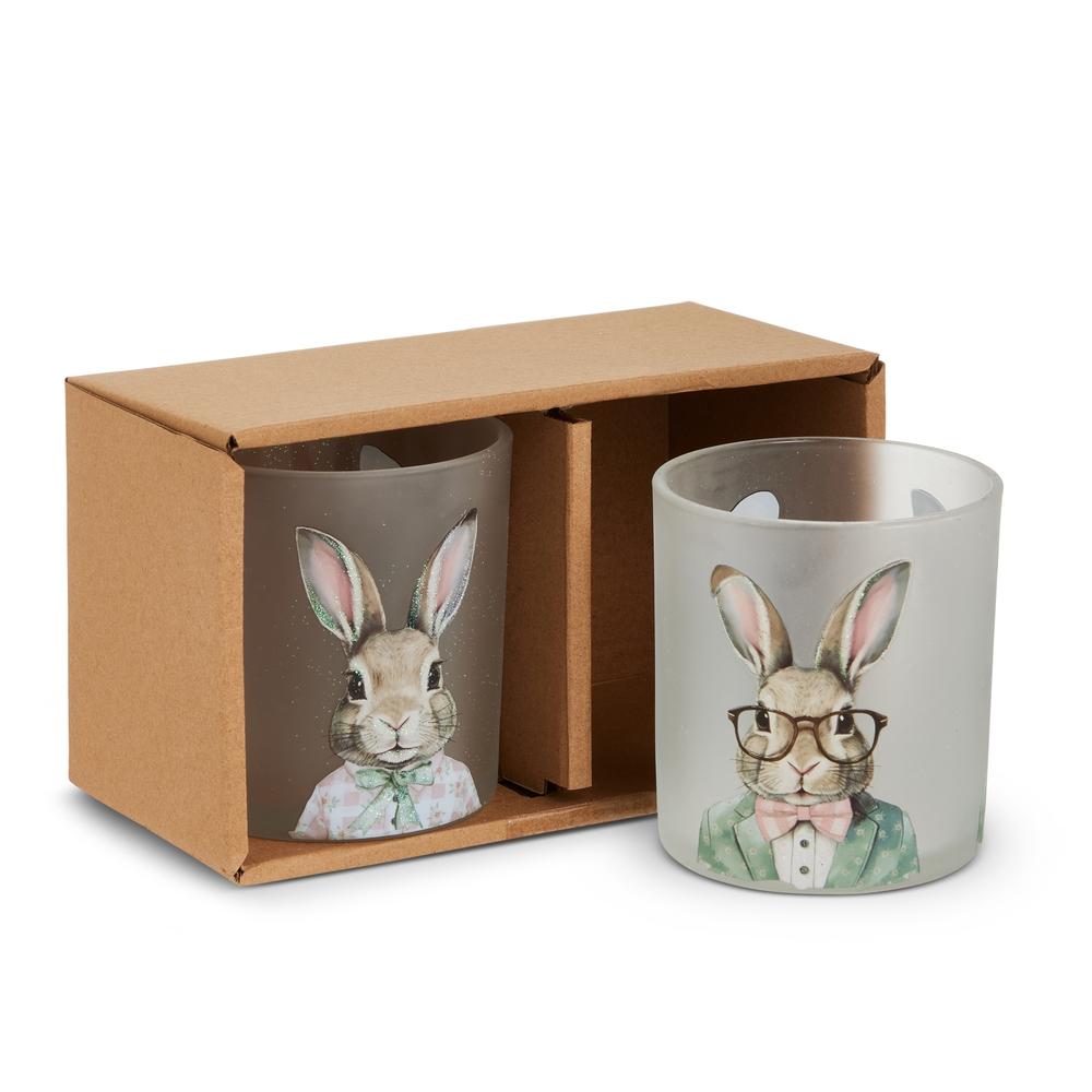 RAZ Imports 3.5" Box of Dapper Bunny Containers