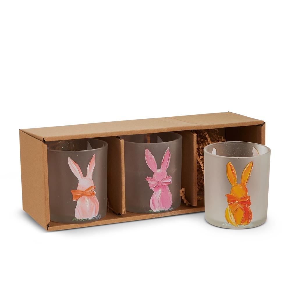 RAZ Imports 3.5" Box of Frosted Bunny Containers