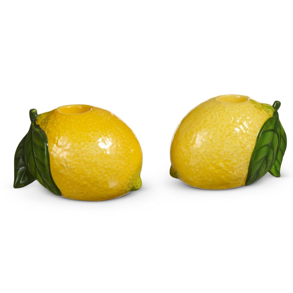 RAZ Imports 3.5" Lemon Candle Holder
