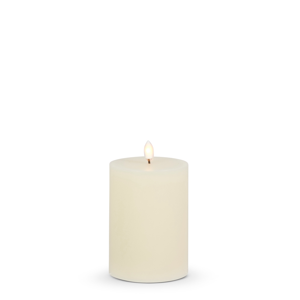 RAZ Imports 3.5" X 5" Ivory Pillar Candle