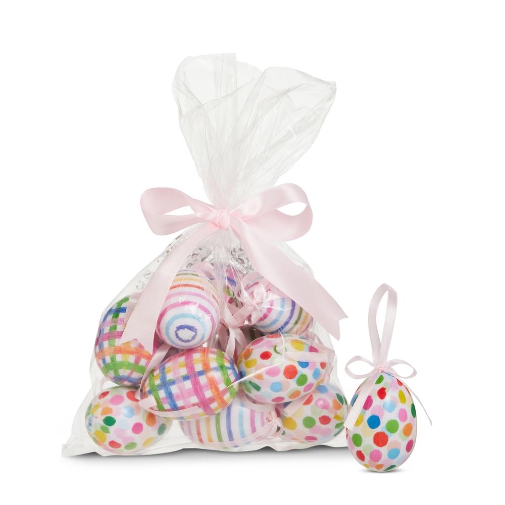 RAZ Imports 3" Bag of Sweet Stripe Eggs