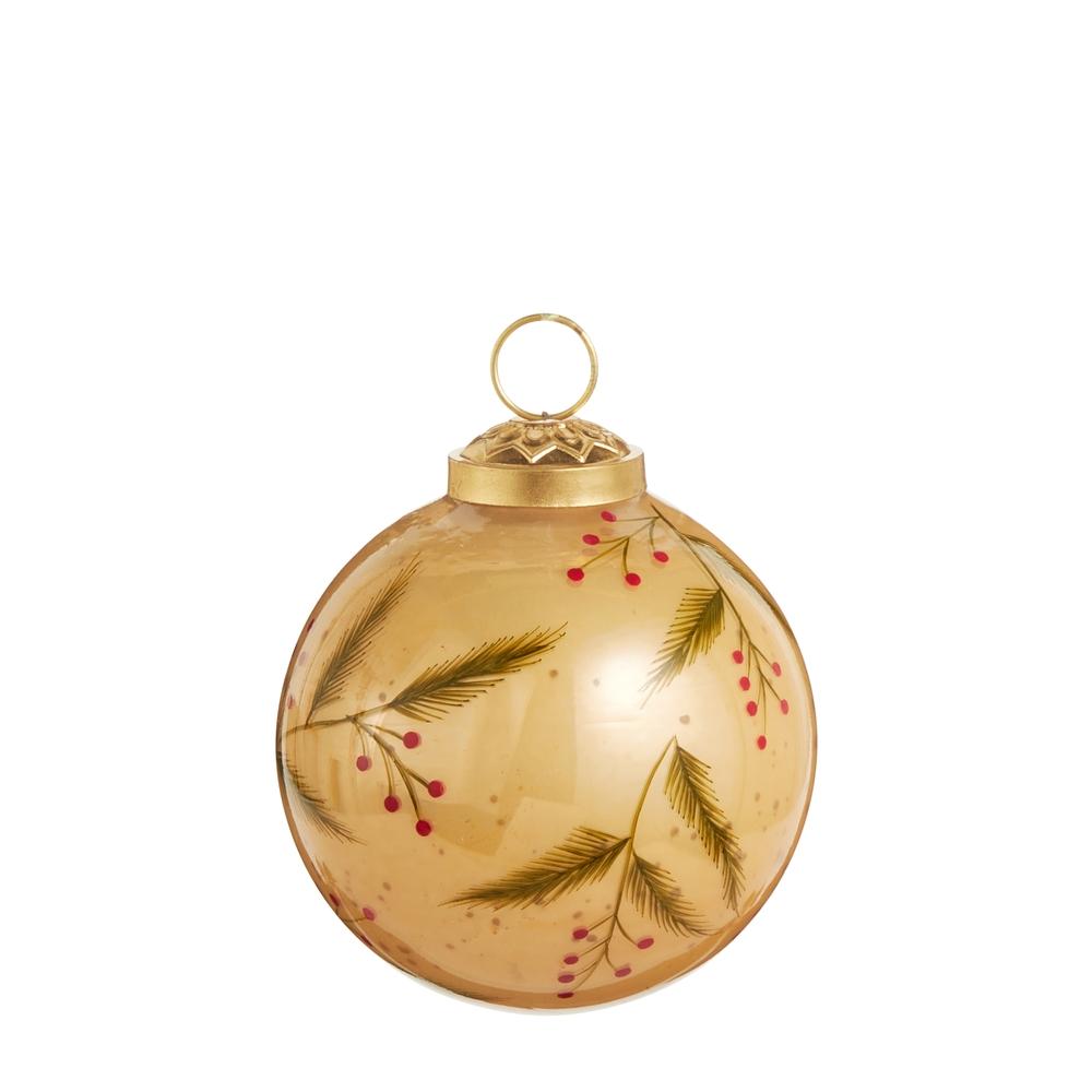 RAZ Imports 3" Greenery Ball Ornament