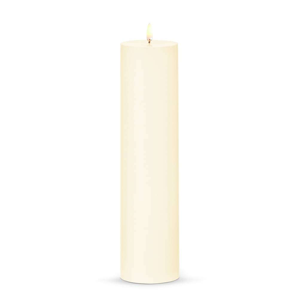 RAZ Imports 3" X 12" Ivory Pillar Candle