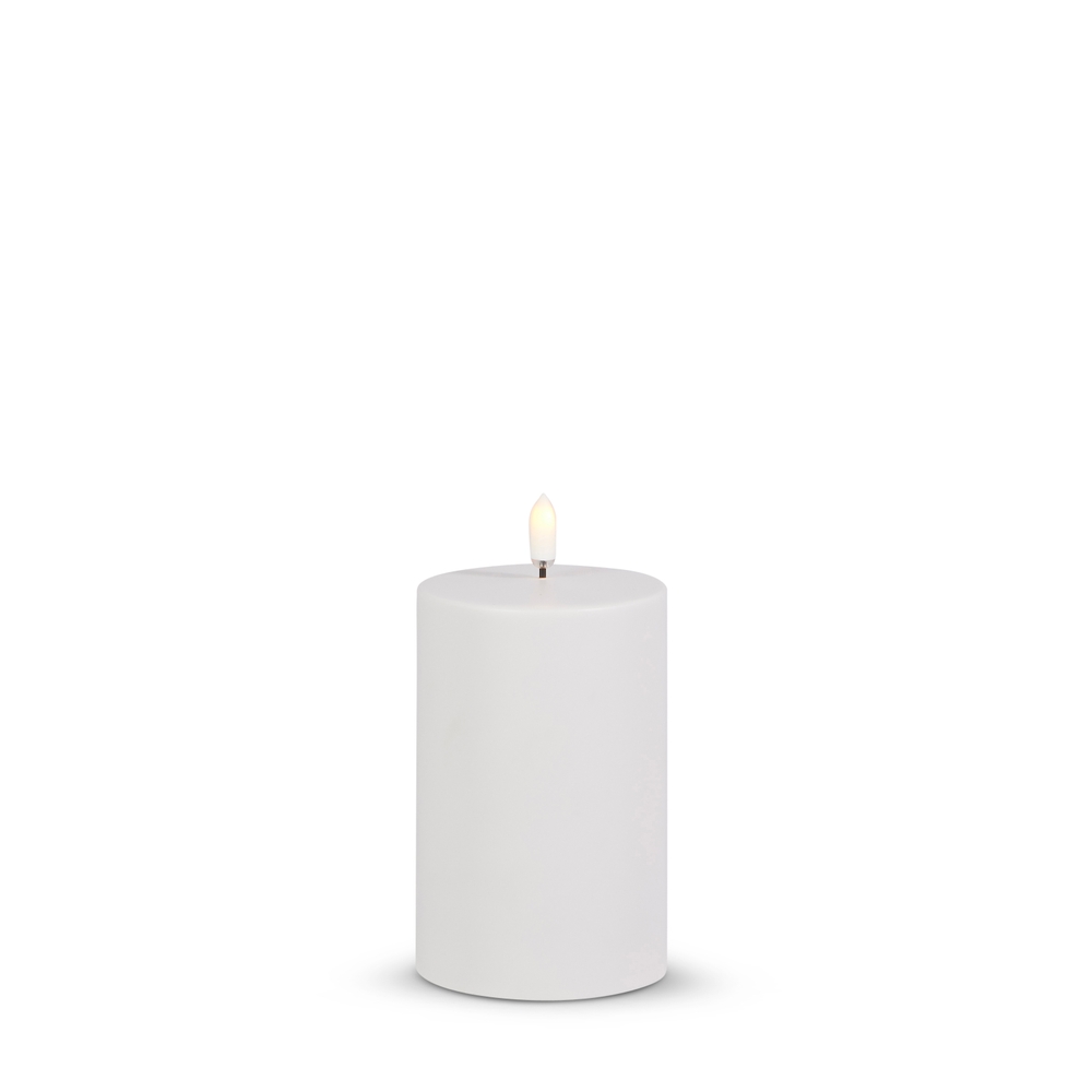 RAZ Imports 3" X 5" Outdoor White Pillar Candle