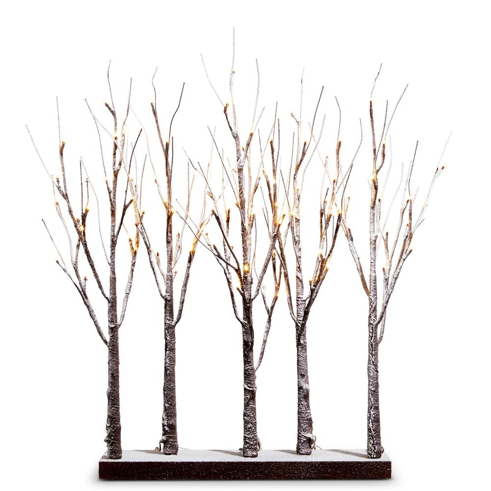 RAZ Imports 30" Lighted Snowy Grove