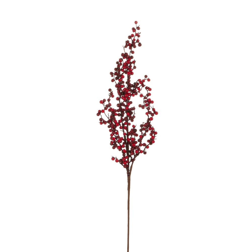 RAZ Imports 30" Red Berry Branch