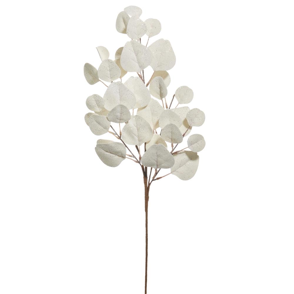 RAZ Imports 30" White Eucalyptus Spray