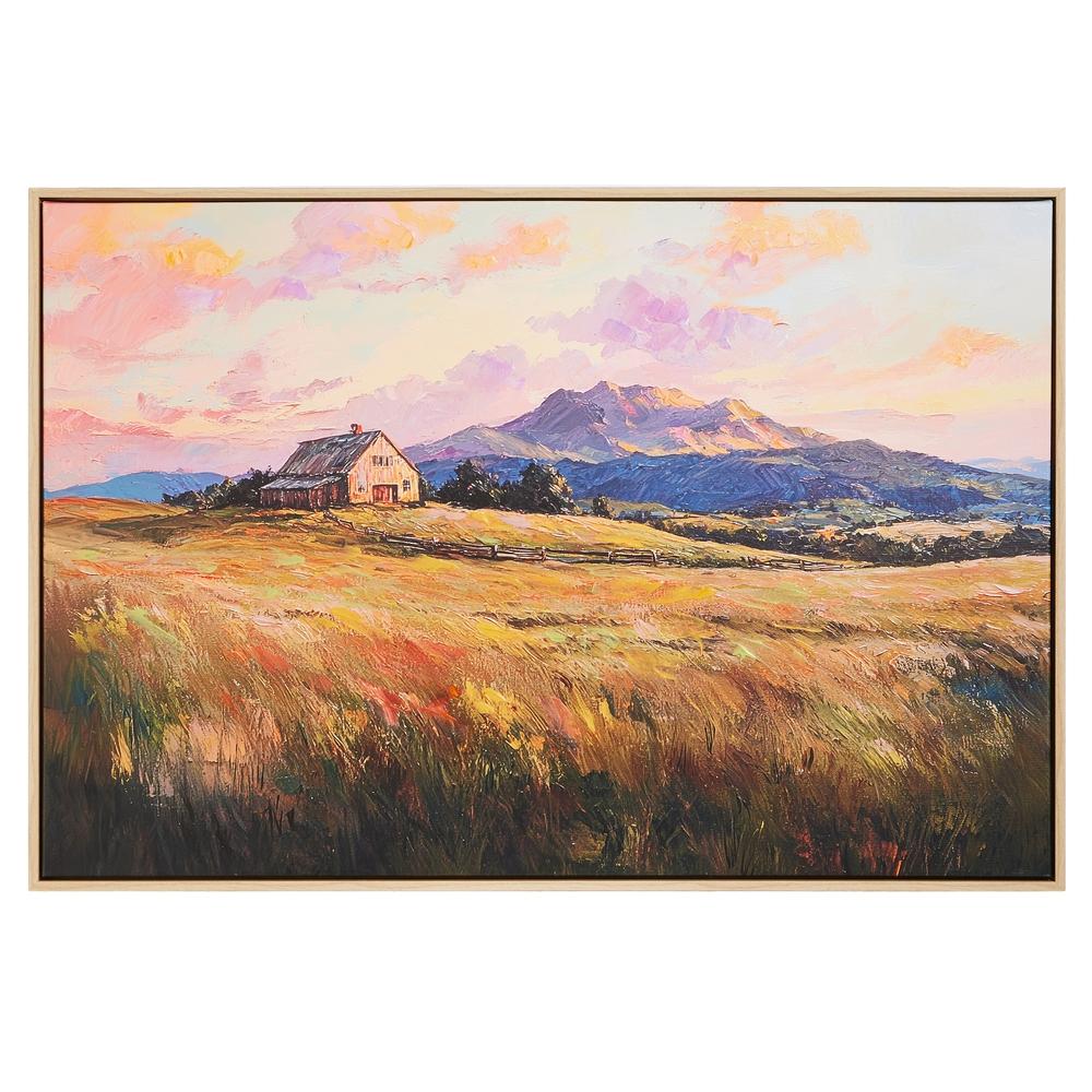 RAZ Imports 31.25" Sunset Ridge Textured Wall Art